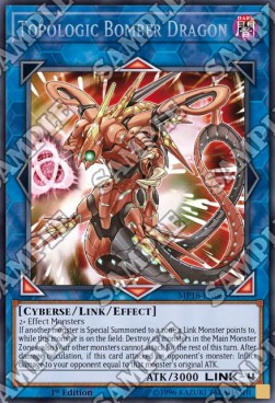 Topologic Bomber Dragon MP18-EN065 Secret Rare Good Englisch 1. Auflage
