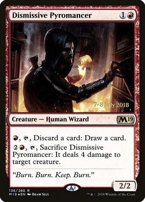 Respektloser Pyromagier PM19-136 Rare Good Deutsch Foil