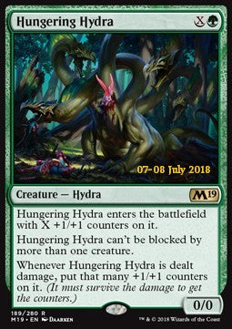 Ausgehungerte Hydra PM19-189 Rare Played Deutsch Foil