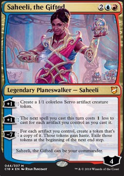 Saheeli, the Gifted C18-44 Mythic Excellent Englisch Foil