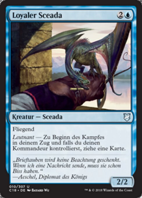 Loyaler Sceada C18-10 Uncommon Excellent Deutsch