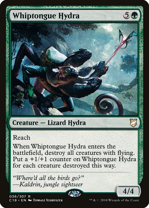 Whiptongue Hydra C18-36 Rare Good Englisch
