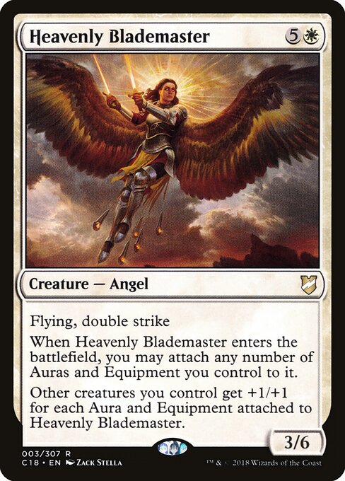 Heavenly Blademaster C18-3 Rare Excellent Englisch