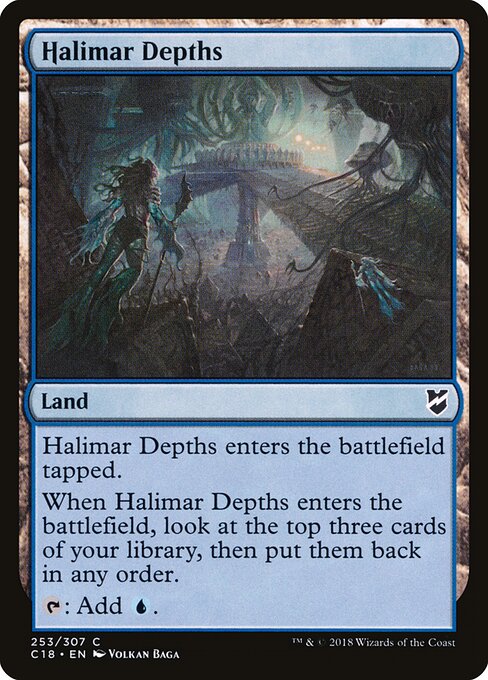 Halimar Depths C18-253 Common Light Played Englisch