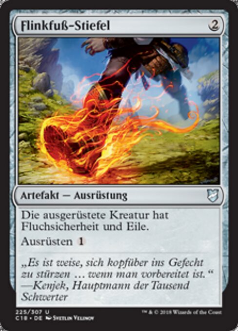 Flinkfuß-Stiefel C18-225 Uncommon Good Deutsch