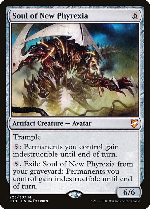 Seele von Neu-Phyrexia C18-223 Mythic Excellent Englisch