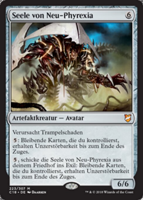 Seele von Neu-Phyrexia C18-223 Mythic Near Mint Deutsch