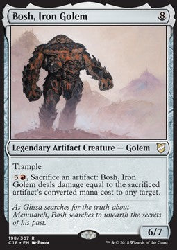 Bosh der Eisengolem C18-198 Rare Near Mint Deutsch