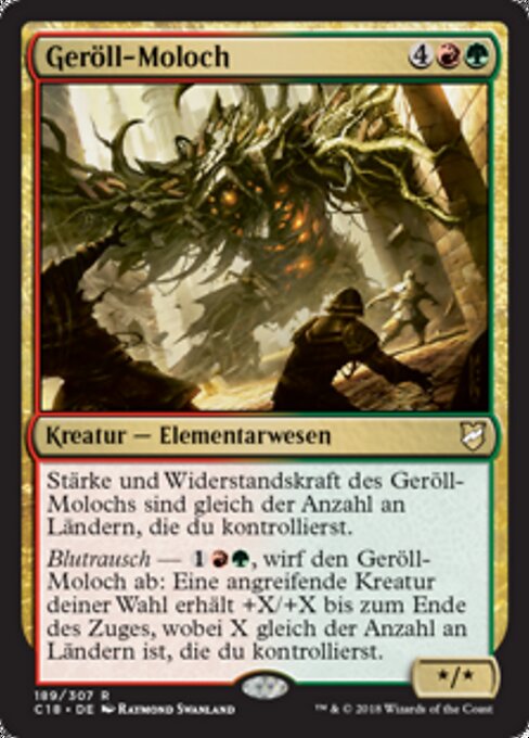 Geröll-Moloch C18-189 Rare Excellent Deutsch