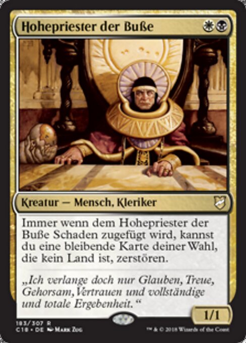 Hohepriester der Buße C18-183 Rare Near Mint Deutsch