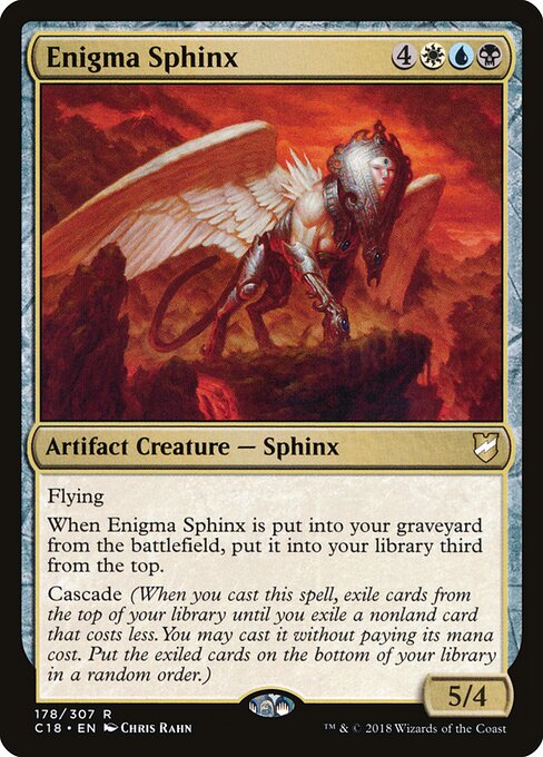 Enigma Sphinx C18-178 Rare Excellent Englisch