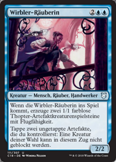 Wirbler-Räuberin C18-111 Uncommon Excellent Deutsch