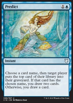 Predict C18-98 Uncommon Excellent Englisch