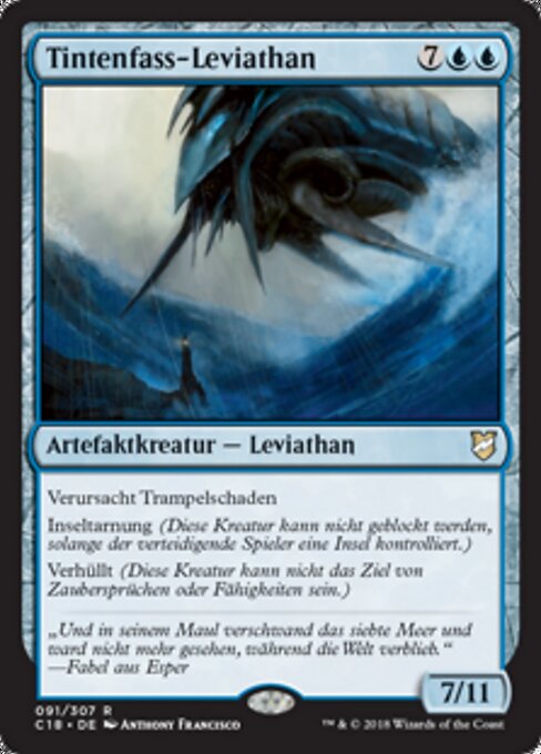 Tintenfass-Leviathan C18-91 Rare Near Mint Deutsch