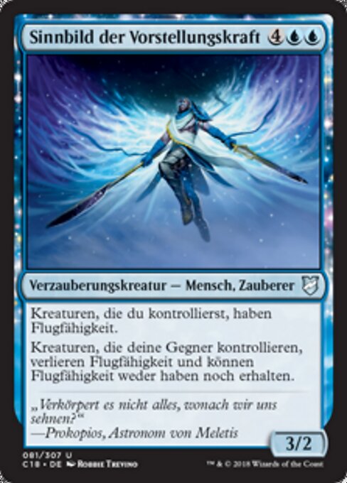 Sinnbild der Vorstellungskraft C18-81 Uncommon Excellent Deutsch