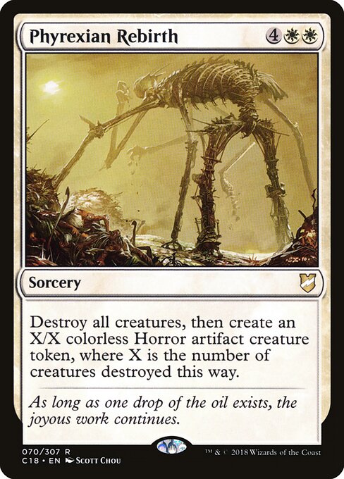 Phyrexian Rebirth C18-70 Rare Excellent Englisch
