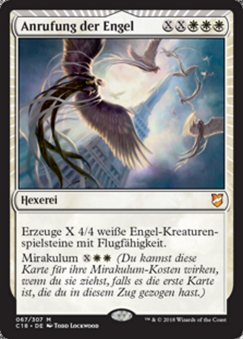 Anrufung der Engel C18-67 Mythic Excellent Deutsch