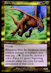 Rith, der Erwecker INV-267 Rare Good Deutsch Foil
