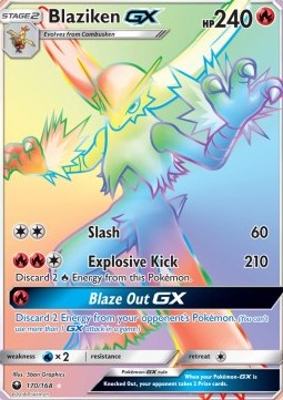 Lohgock GX CES-170 Secret Rare Near Mint Deutsch