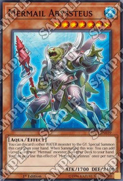 Nixenrüstung Abyssteus SHVA-039 Super Rare Good Deutsch 1. Auflage