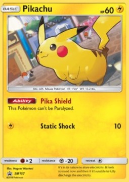 Pikachu SM-157 Promo Light Played Deutsch