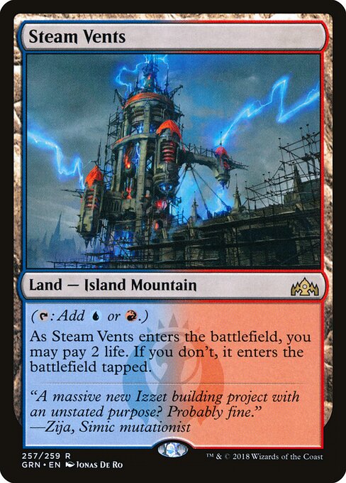 Steam Vents GRN-257 Rare Near Mint Englisch