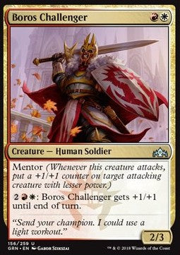 Boros-Herausforderer GRN-156 Uncommon Excellent Deutsch Foil
