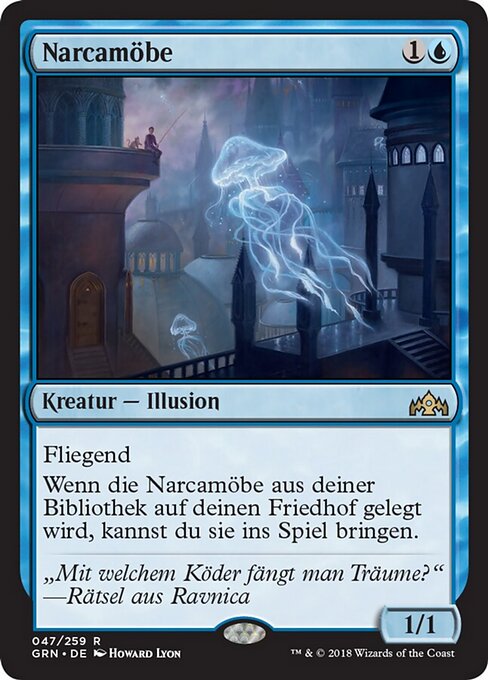 Narcamöbe GRN-47 Rare Excellent Deutsch Foil