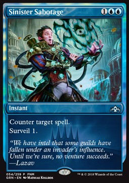 Fiese Sabotage FNM- Uncommon Excellent Deutsch Foil