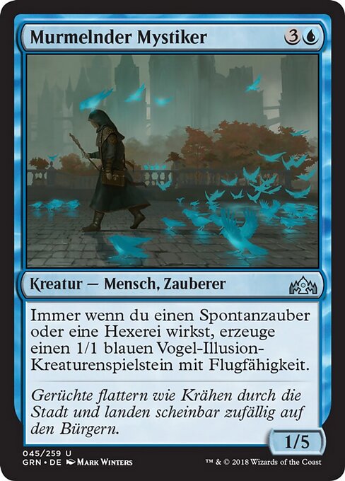 Murmelnder Mystiker GRN-45 Uncommon Excellent Deutsch