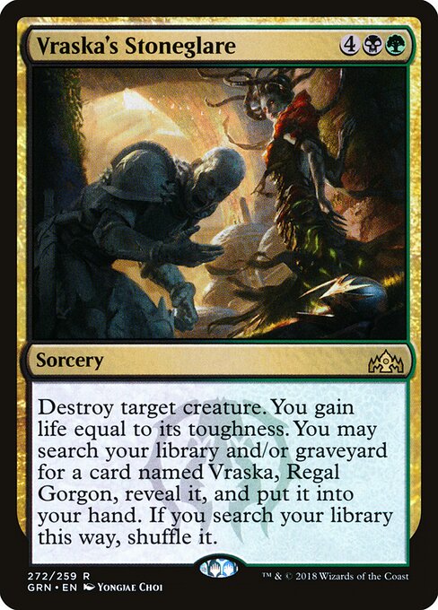 Vraska's Stoneglare XGRN-272 Rare Good Englisch