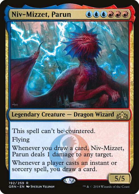 Niv-Mizzet, Parun GRN-192 Rare Good Englisch