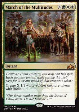 Marsch der Massen GRN-188 Mythic Played Englisch