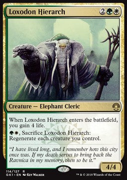 Loxodon-Hierarch GK1-114 Rare Near Mint Englisch
