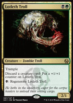 Lotleth-Troll GK1-67 Rare Excellent Englisch