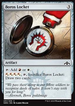 Boros-Medaillon GRN-231 Common Excellent Englisch Foil