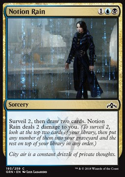 Regen der Erkenntnis GRN-193 Common Excellent Deutsch Foil