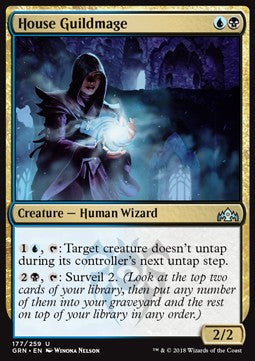 Gildenmagierin des Hauses GRN-177 Uncommon Excellent Deutsch Foil