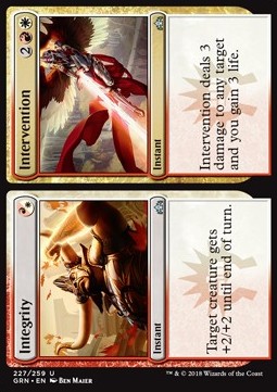 Integrität // Intervention GRN-227 Uncommon Excellent Englisch Foil