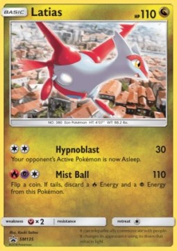 Latias SM-135 Promo Good Deutsch