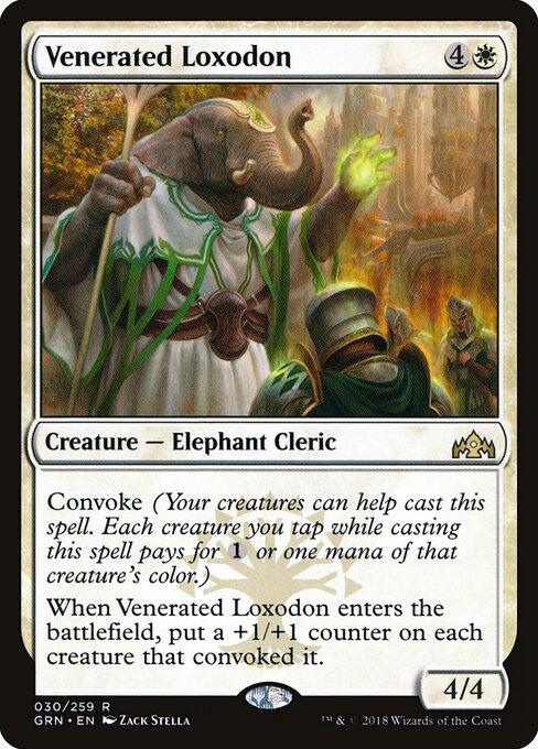 Venerated Loxodon GRN-30 Rare Near Mint Englisch