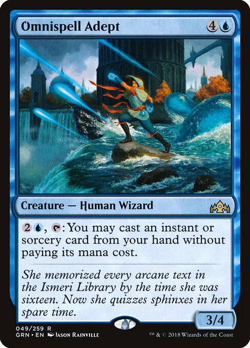 Omnispell Adept GRN-49 Rare Good Englisch