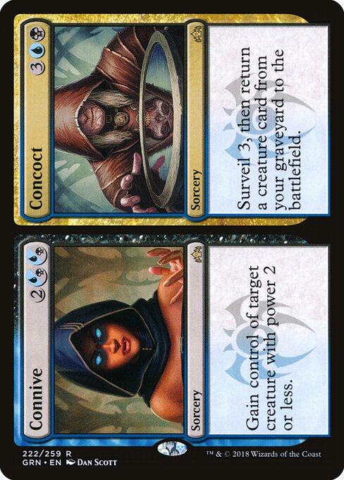 Connive // Concoct GRN-222 Rare Excellent Englisch Foil