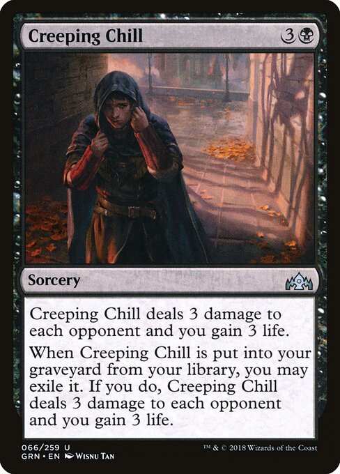 Creeping Chill GRN-66 Uncommon Near Mint Englisch