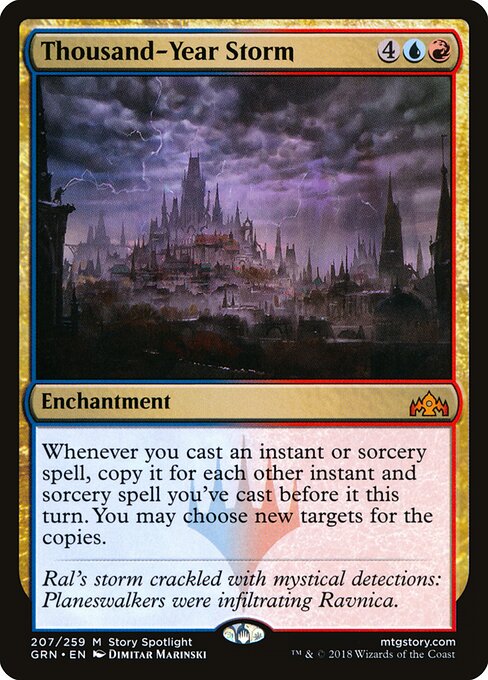 Thousand-Year Storm GRN-207 Mythic Excellent Englisch