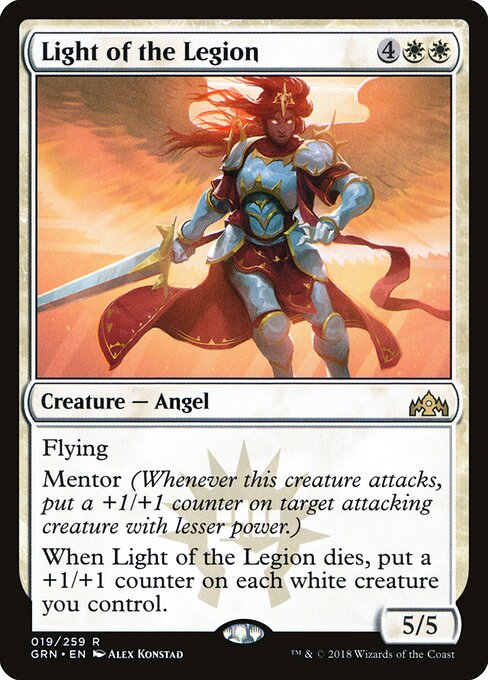 Light of the Legion GRN-19 Rare Excellent Englisch