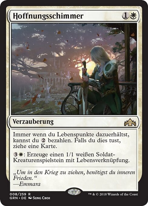 Hoffnungsschimmer GRN-8 Rare Excellent Deutsch
