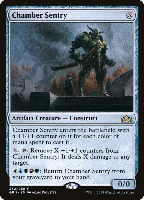 Chamber Sentry GRN-232 Rare Excellent Englisch