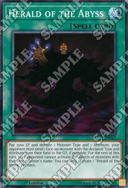 Herold des Abgrunds SOFU-DE063 Super Rare Good Deutsch 1. Auflage