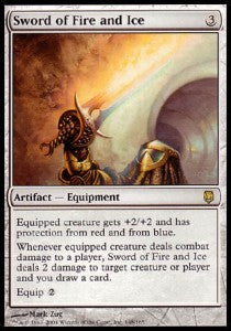 Sword of Fire and Ice DST-148 Rare Light Played Englisch